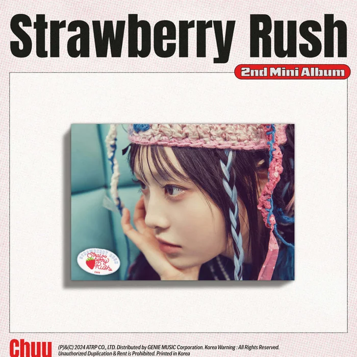 CHUU – 2ND MINI ALBUM [STRAWBERRY RUSH] (STAYG ALBUM VER.)