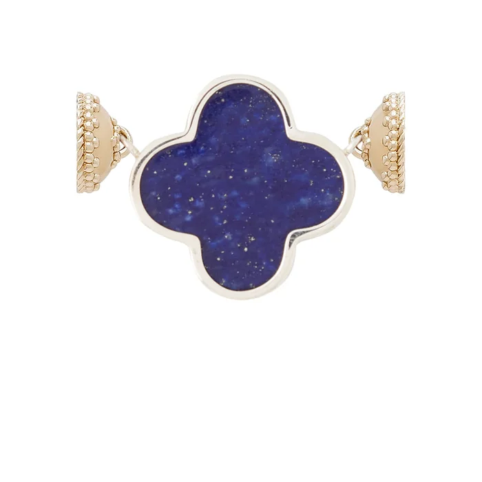 Clara Williams Lapis & Sterling Silver Petal Centerpiece