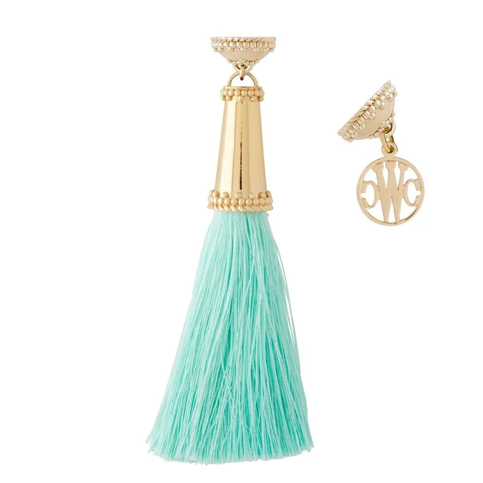 Clara Williams Signature Capri Teal Silk Tassel