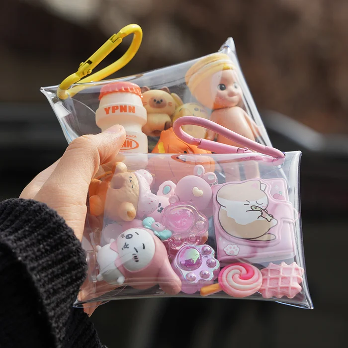 Clear PVC Pouch – Figure Gacha Deco Photocards