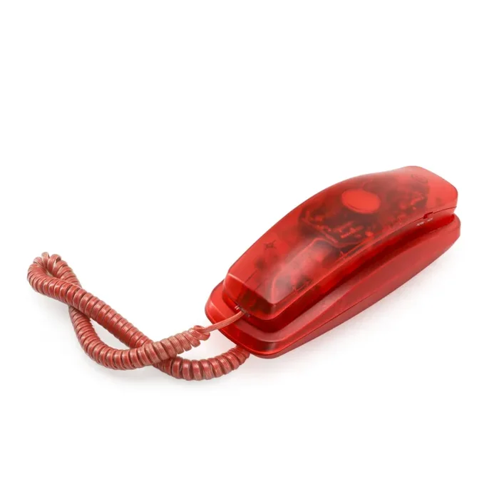 Clear Red Acrylic Phone Hot on Sale