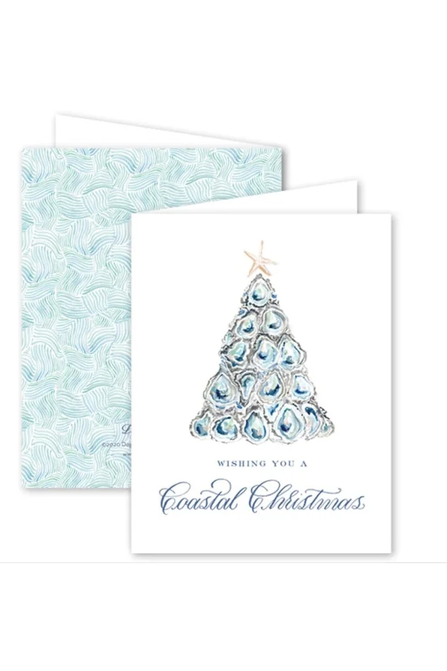 COASTAL CHRISTMAS CARD