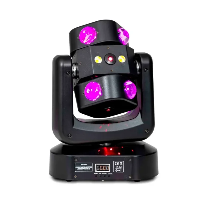 Colorkey CKU-1072, FX Multi-Effect Moving Head with Multicolor LED Beams and Lasers Effect