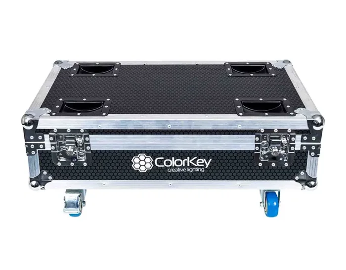 Colorkey CKU-9028 Charging Road Case for Mobilepar Mini Hex 4 Uplights Sale