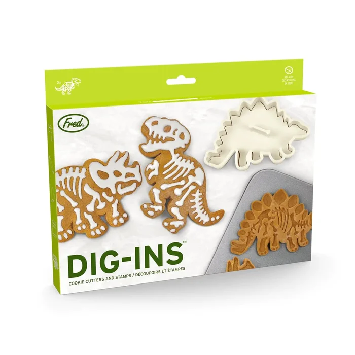 Cookie Cutters – Dig-ins Dinosaurs (Set Of 3)