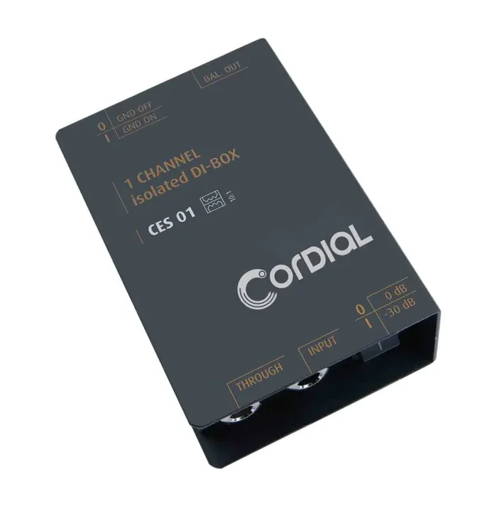 Cordial CES 01, Line Level Outputs or Speaker Outputs DI-BOX
