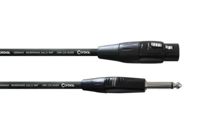 Cordial CIM FP, Unbalanced XLR to Mono Jack Cable