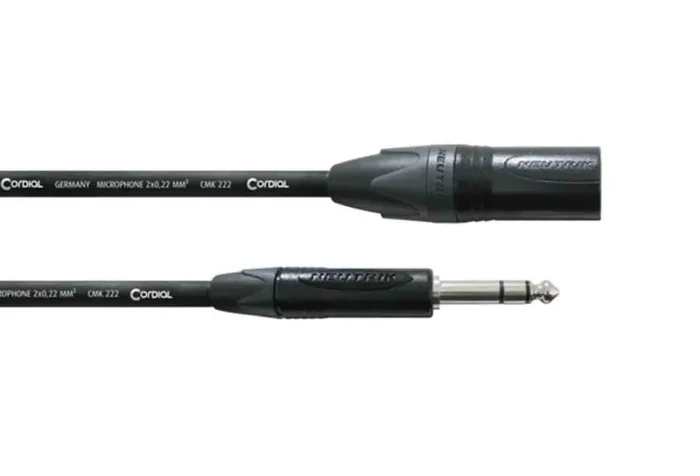 Cordial CPM MV, Microphone Cable with Balanced Jack Plug