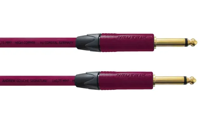 Cordial CSI PP-Andrew Gouché, 1/4″ TS Male to TS Male Instrument Cable Supply