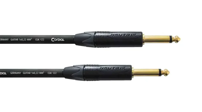 Cordial CSI PP-GOLD, Instrument Cable with Gold-Plated Plug
