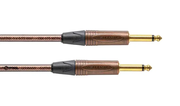 Cordial CSI PP-METAL, 1/4″ Plug Mono Guitar Cable