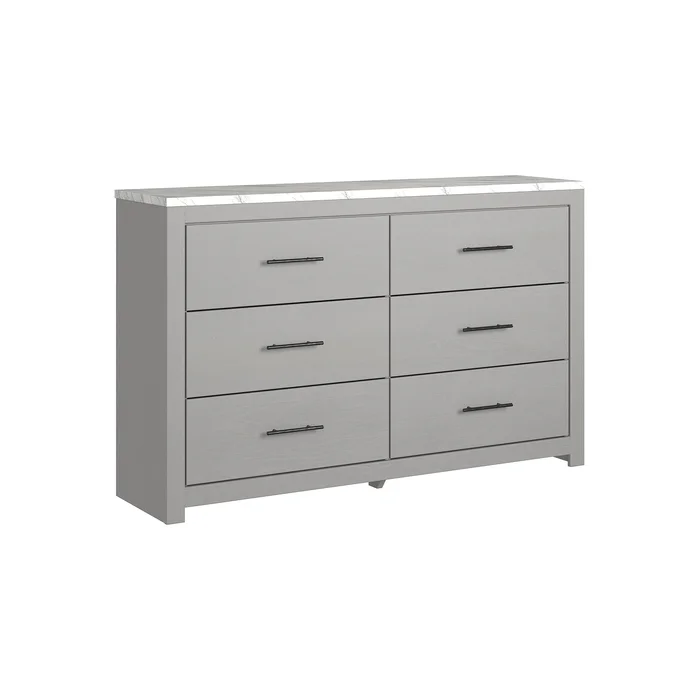 Cottenburg Light Gray/White Dresser