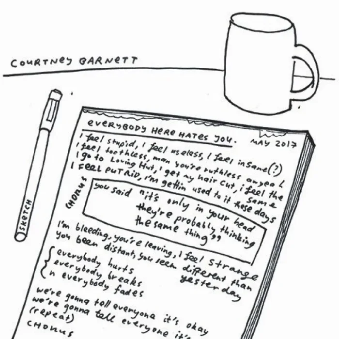 Courtney Barnett: Everybody Here Hates You Vinyl 12″ (Record Store Day)