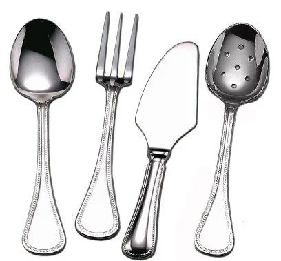 Couzon Le Perle Stainless 4 Pc. Hostess Set