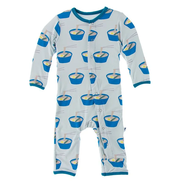 Coverall (Snaps/Zipper) – Illusion Blue Ramen