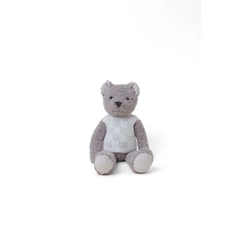 CozyChic Bear Buddie W/Vest Taupe-Cream