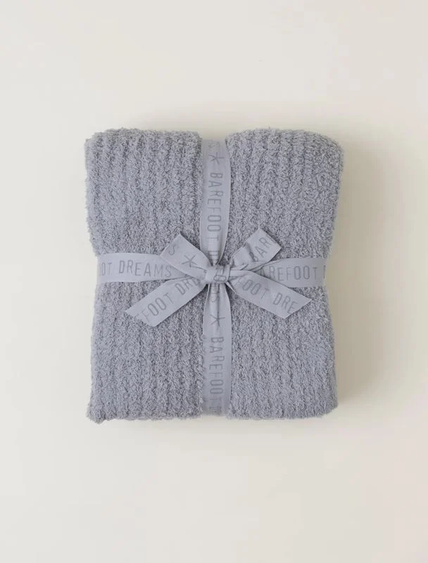 CozyChic® Ribbed Throw Dove Gray