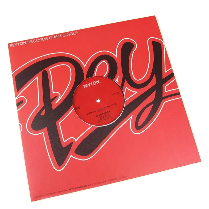 Craig Peyton: Be Thankful Vinyl 12″