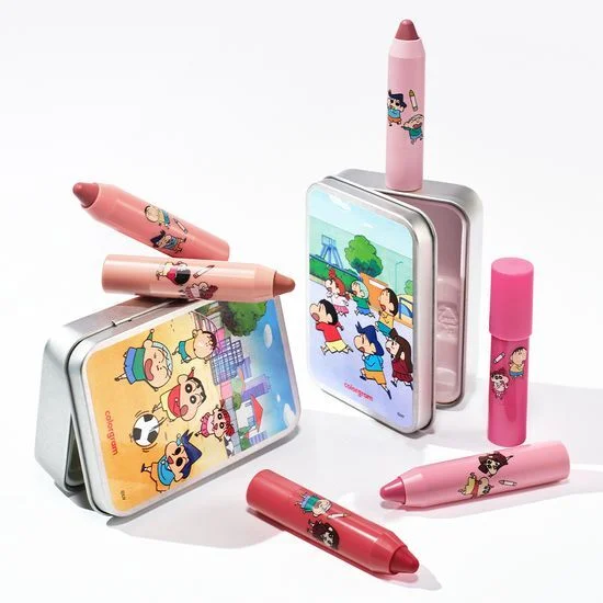 [Crayon Shin-chan Edition] COLORGRAM Lip Crayon 2Set