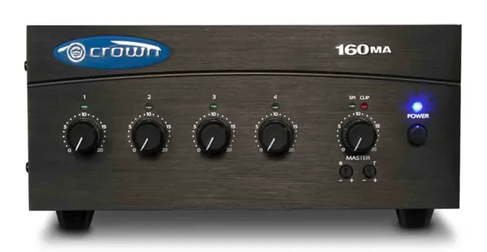 Crown 160MA 4-Input, 60W Mixer Amplifier