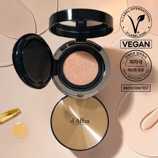 d’Alba Glow Fit Serum Cover Cushion (+1 refill + 2 puffs)