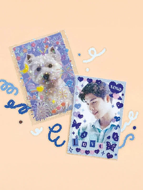 DAISO UV SEAL STICKERS (2 Sheets)