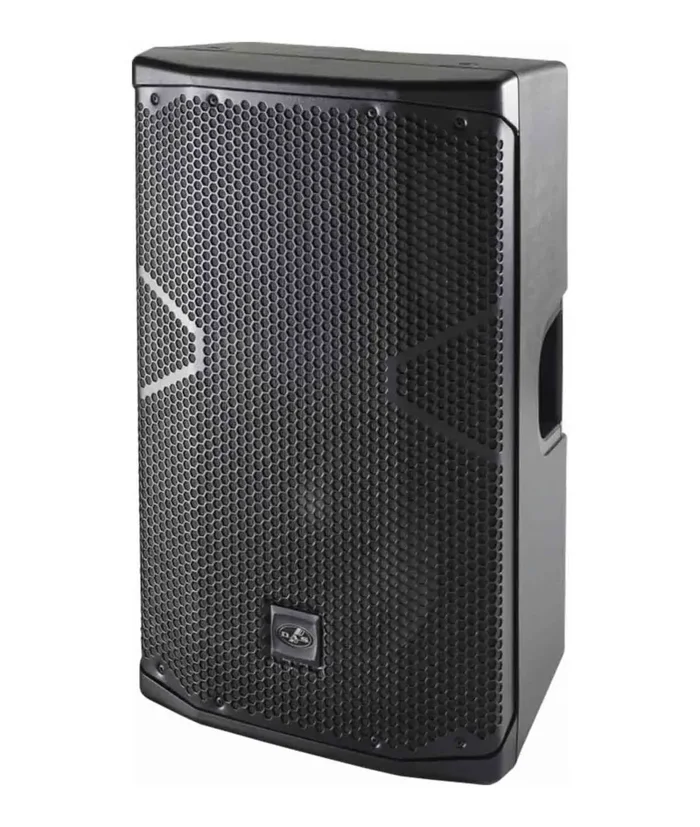 DAS Audio ALTEA-412A 12 Inch 2 Way Powered Portable PA System Speakers – Black