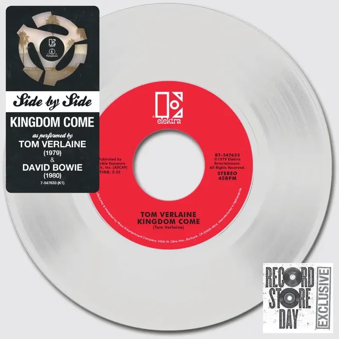 David Bowie / Tom Verlaine: Side By Side – Kingdom Come Vinyl 7″ (Record Store Day)