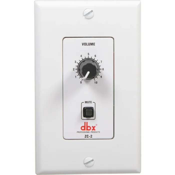 DBX ZC-2 Wall-Mounted Zone Controller Supply