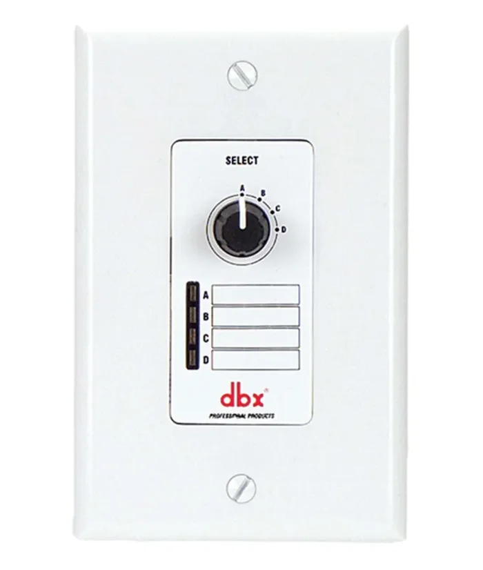 DBX ZC-3 Wall-Mounted Zone Controller