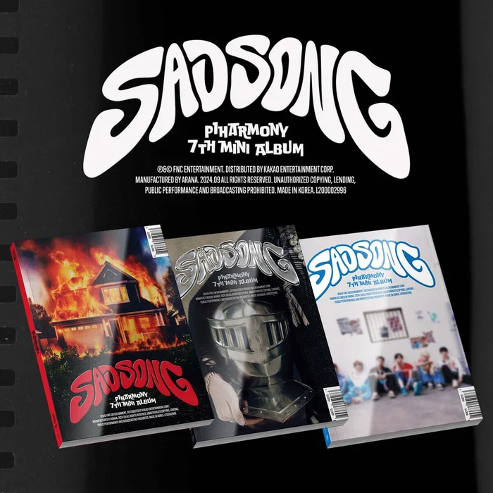 [Deals] P1Harmony – 7th Mini Album SAD SONG (Random Ver.)