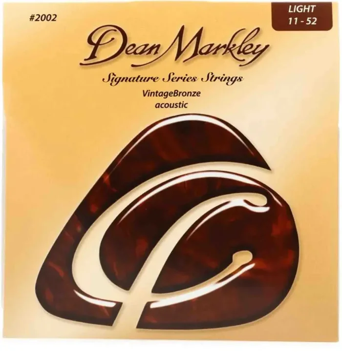 Dean Markley 2002 VintageBronze 85/15 Acoustic Guitar Strings – Light 11-52