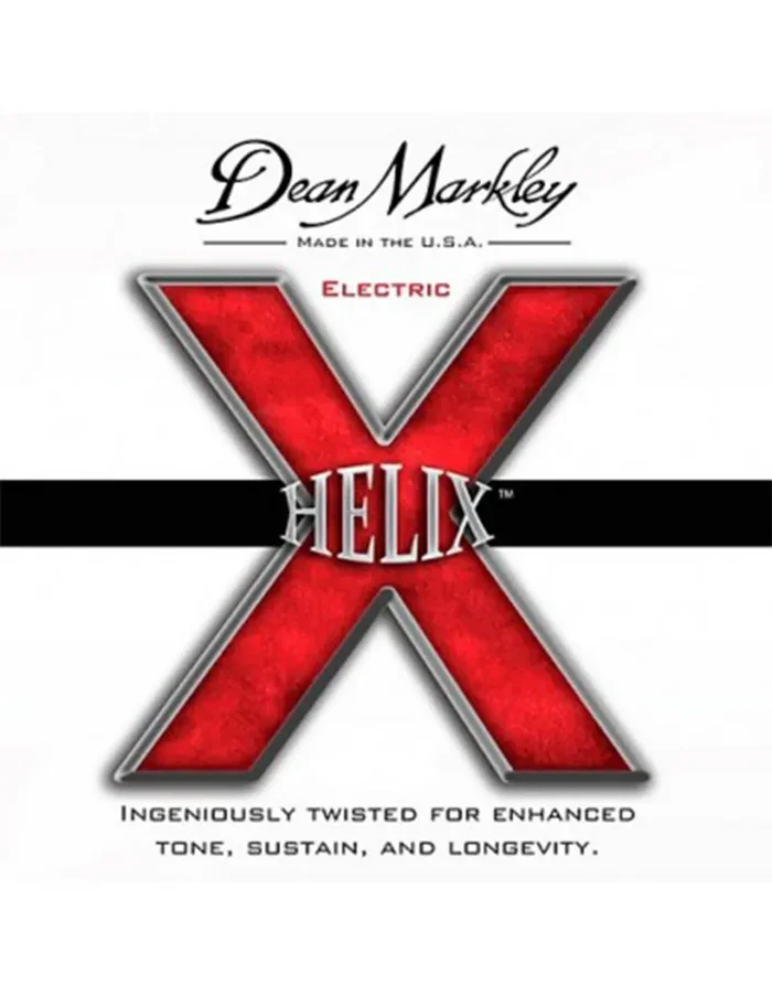 Dean Markley Helix X NPS 5-String Bass Guitar Strings, 50-128, 2612B, Medium