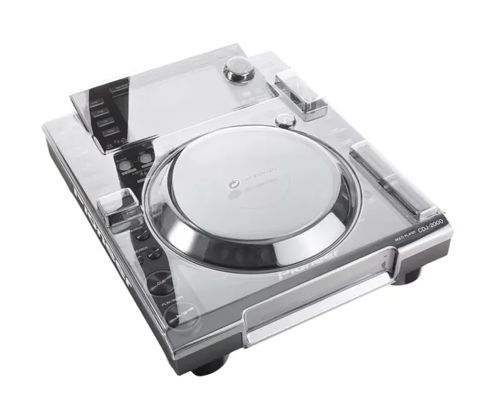 Decksaver DS-PC-CDJ2000NXS, Nexus Polycarbonate Cover and Faceplate for Pioneer CDJ-2000 DJ Controller