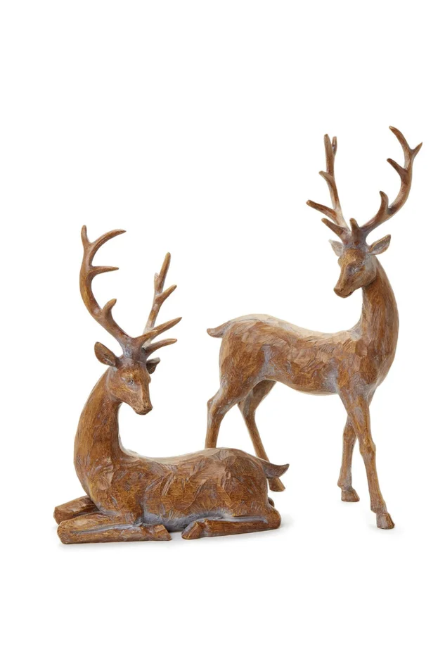 DEER DECOR S/2
