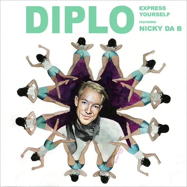 Diplo: Express Yourself (feat. Nicky Da B) 7″