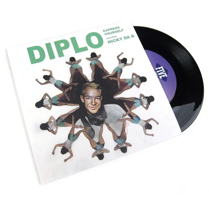 Diplo: Express Yourself (feat. Nicky Da B) Vinyl 7″ Fashion