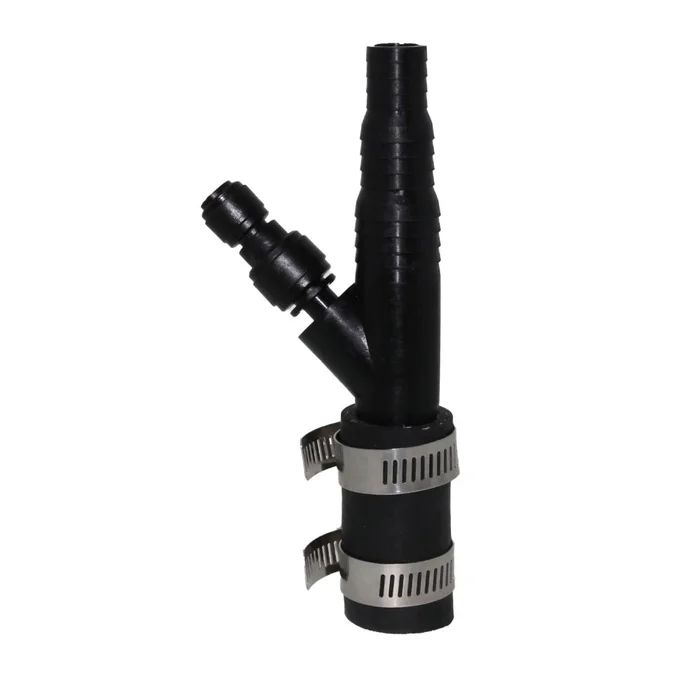 Dishwasher/RO Drain Line Adapter – Universal Fit ( 1/4″ and 3/8″)