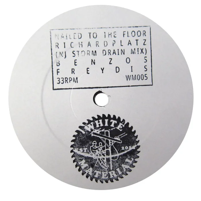 DJ Richard: Nailed to the Floor (NJ Storm Drain Mix) Vinyl 12″