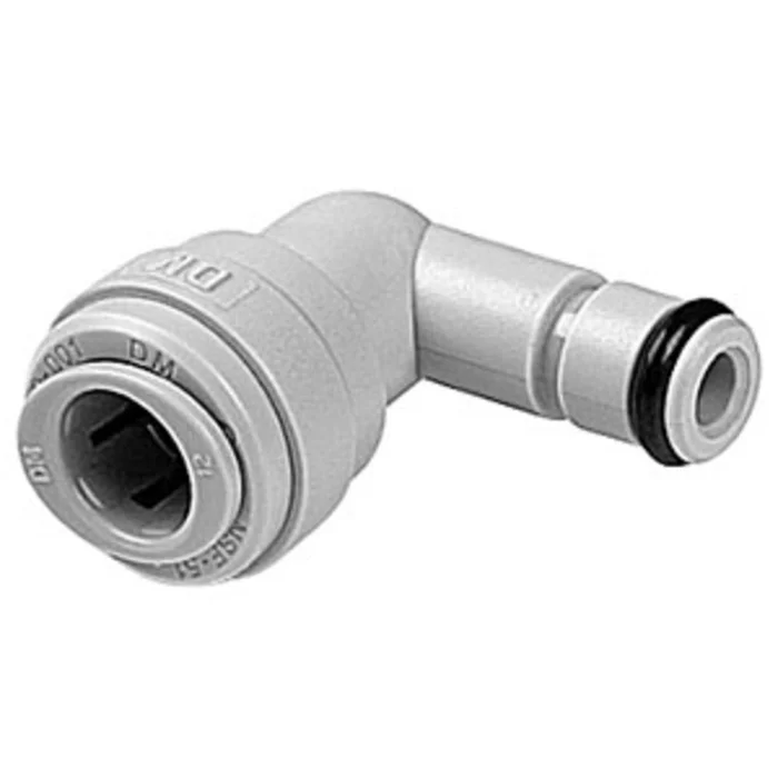 DMfit Dispensing Elbow Union – 3/8″ POM conector x 3/8″ Push-in 90°