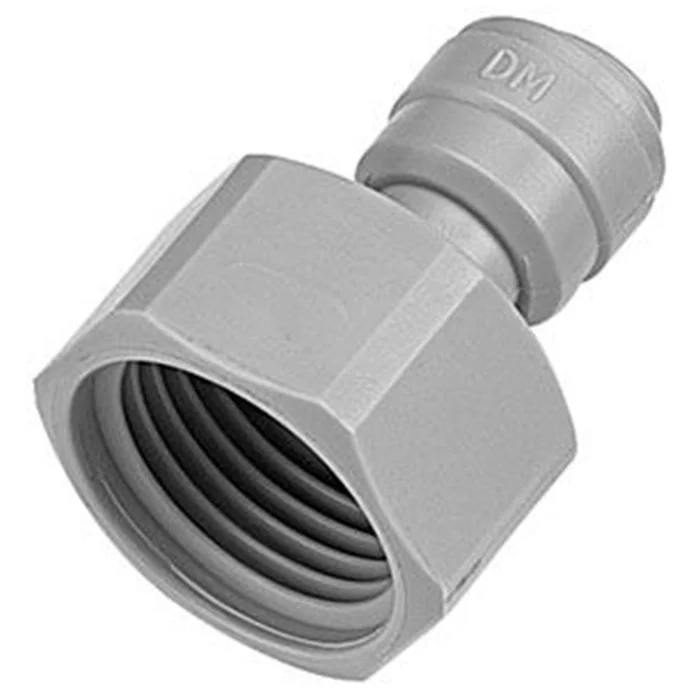 DMfit Female BSPP Connector Cone Type – 3/8″ Push-in x 3/8 BSP(P)