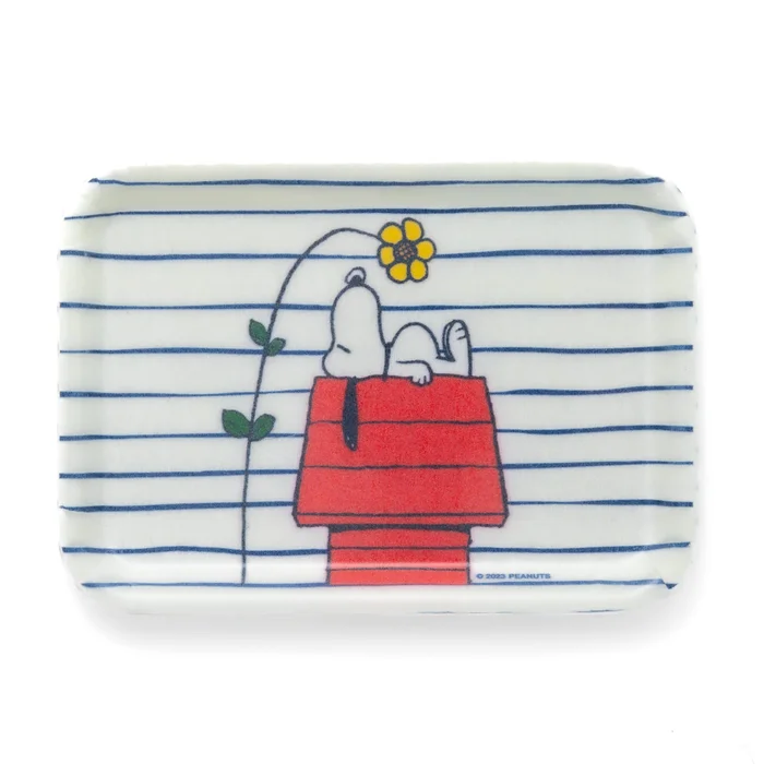 Doghouse Flower Vintage-Style Tray – 3P4 x Peanuts®