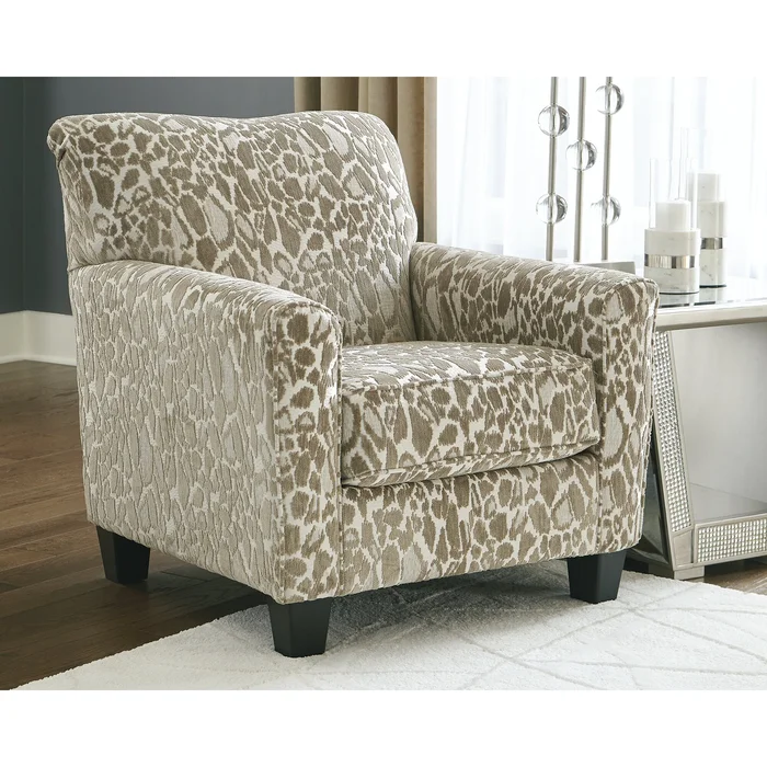 Dovemont Traditional Cheetah Printed Accent Chair – 35″W x 36″D x 35″H