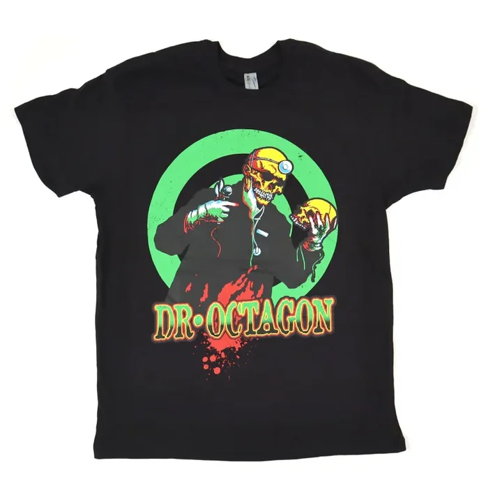 Dr. Octagon: Skull Shirt – Black