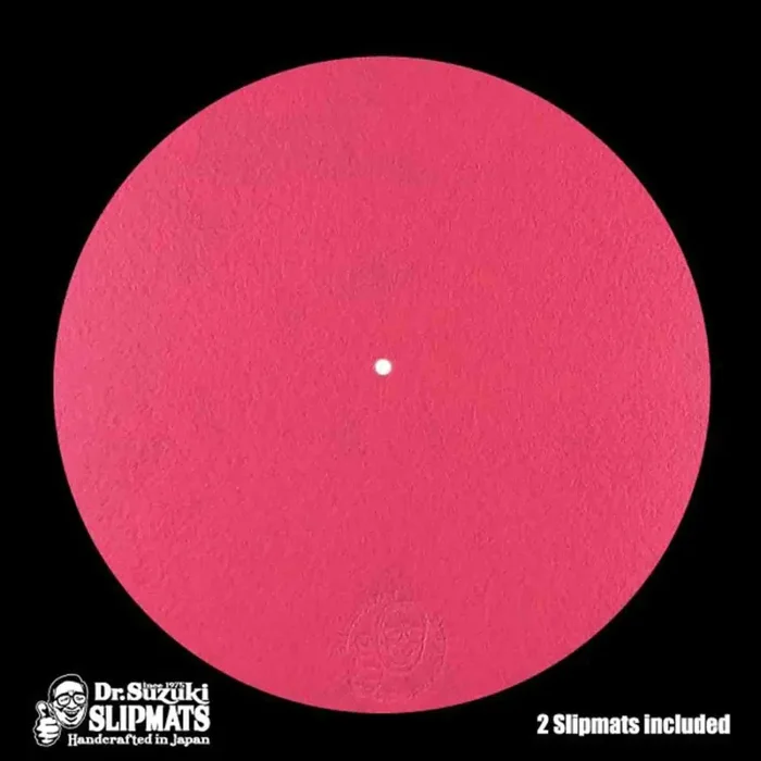 Dr. Suzuki DSS-FUSCIA Mix Edition Slipmat Pair (Fuchsia)