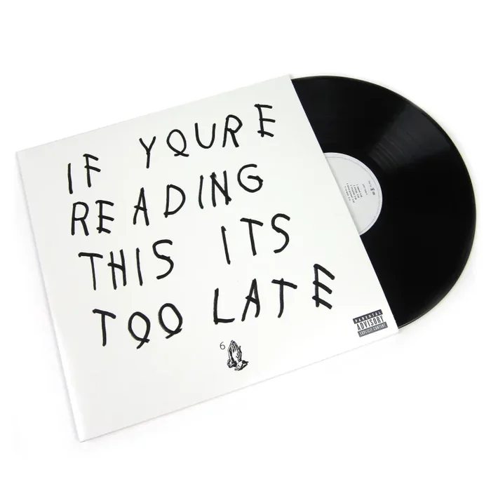 Drake: If You’re Reading This It’s Too Late Vinyl 2LP