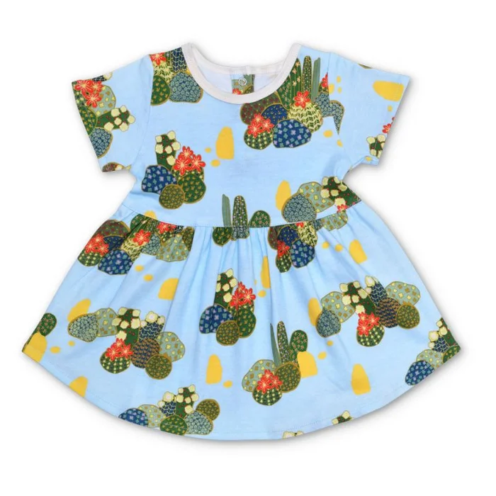 Dress (Short Sleeve) – Joshua Tree Desert Blue