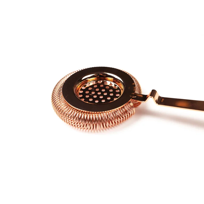 Drink Strainer – Antique-Style Hawthorne (Copper)