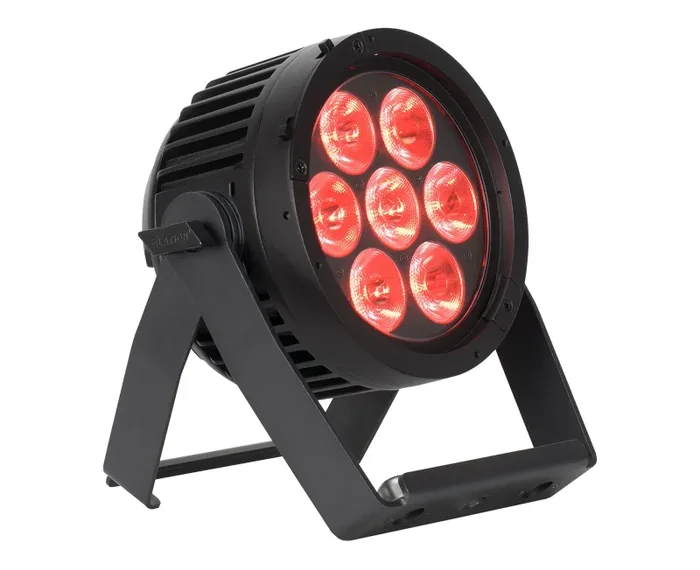Elation SIX+ PAR S, 7 x 20-Watt RGBLA+UV LED Par Supply