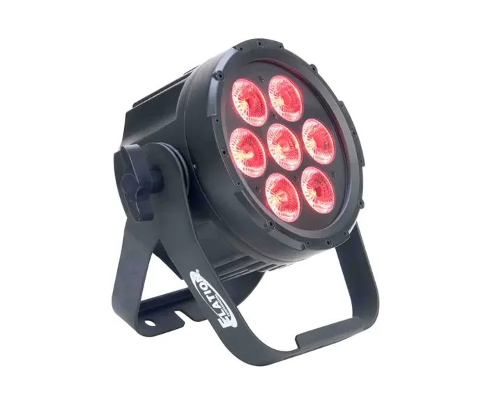 Elation SIX037,7×12 Watt 6-In-1 Led Light Effect